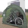 CampaCave storing bikes by caravan