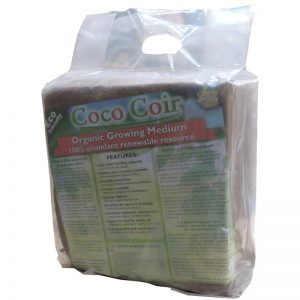 Coconut coir organic growing medium
