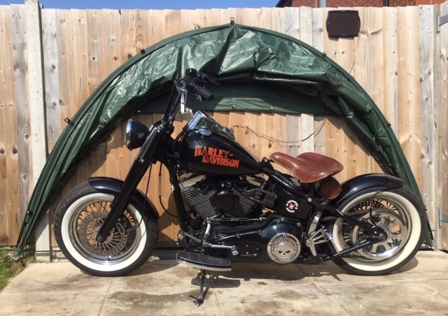 Motorbike storage cover - Harley Davidson