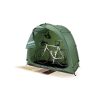 Tidy Tent outdoor garden storage tent with bike cutout
