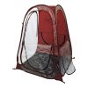 Under The Weather Shelter Tent maroon open no roof