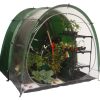 CombiCave combined greenhouse shed tent system