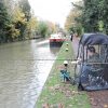 Under The Weather Shelter Tent fishing by canal