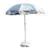 UV garden parasol with parasol base