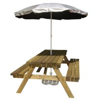 UV garden parasol - Silverback UV beach parasol