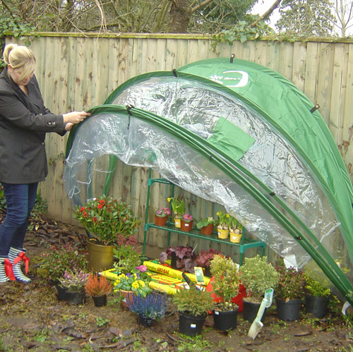 HortiHood 90 perfect for the smaller garden or on your allotment