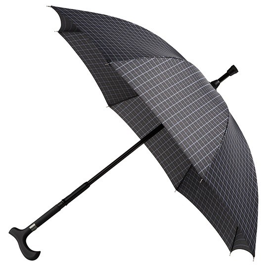 Check Walking Stick Umbrella