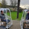 COVID Protection Shelter Pod at Care Home 1