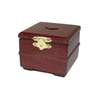 Purple Heart Wooden Trinket Box