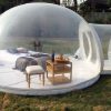Inflatable bubble tent