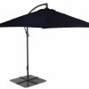 black 3m cantilever patio parasol