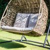 double hanging egg chair