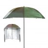 2.2m standard Shelta-Shade UV Garden Umbrella with Wind Shelter