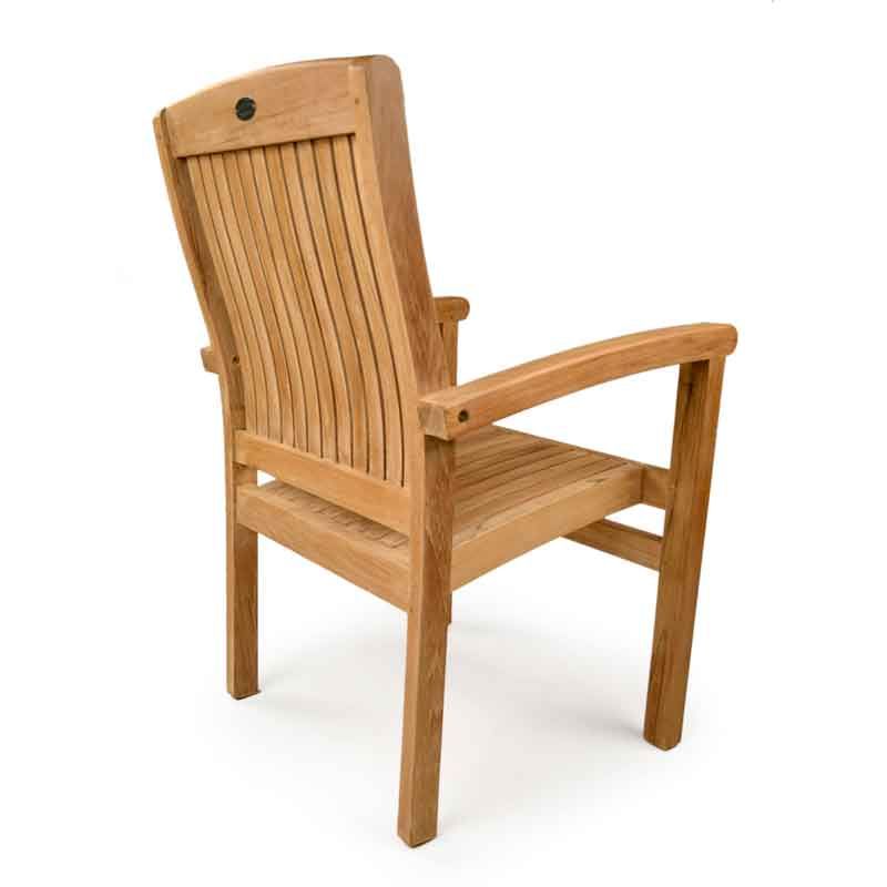 Devon Grade-A Teak Wood Dining Arm Chair Outdoor Garden Patio Furniture New 