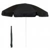 Black Garden/Beach Sun Umbrella