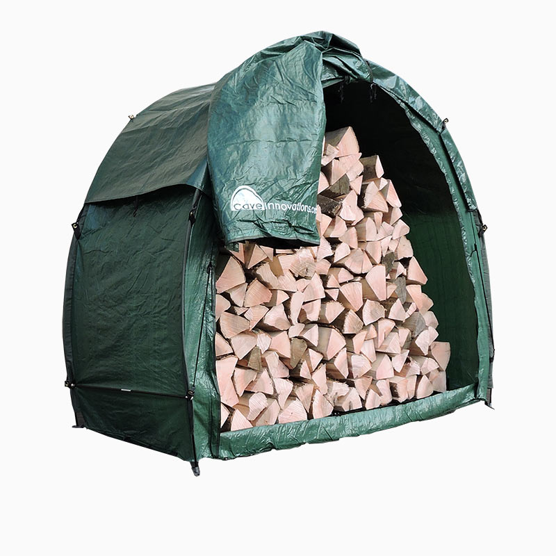 Log Cave side view
