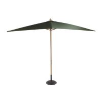3m x 2m wooden parasol