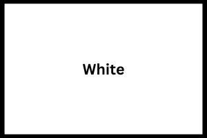 White colour block